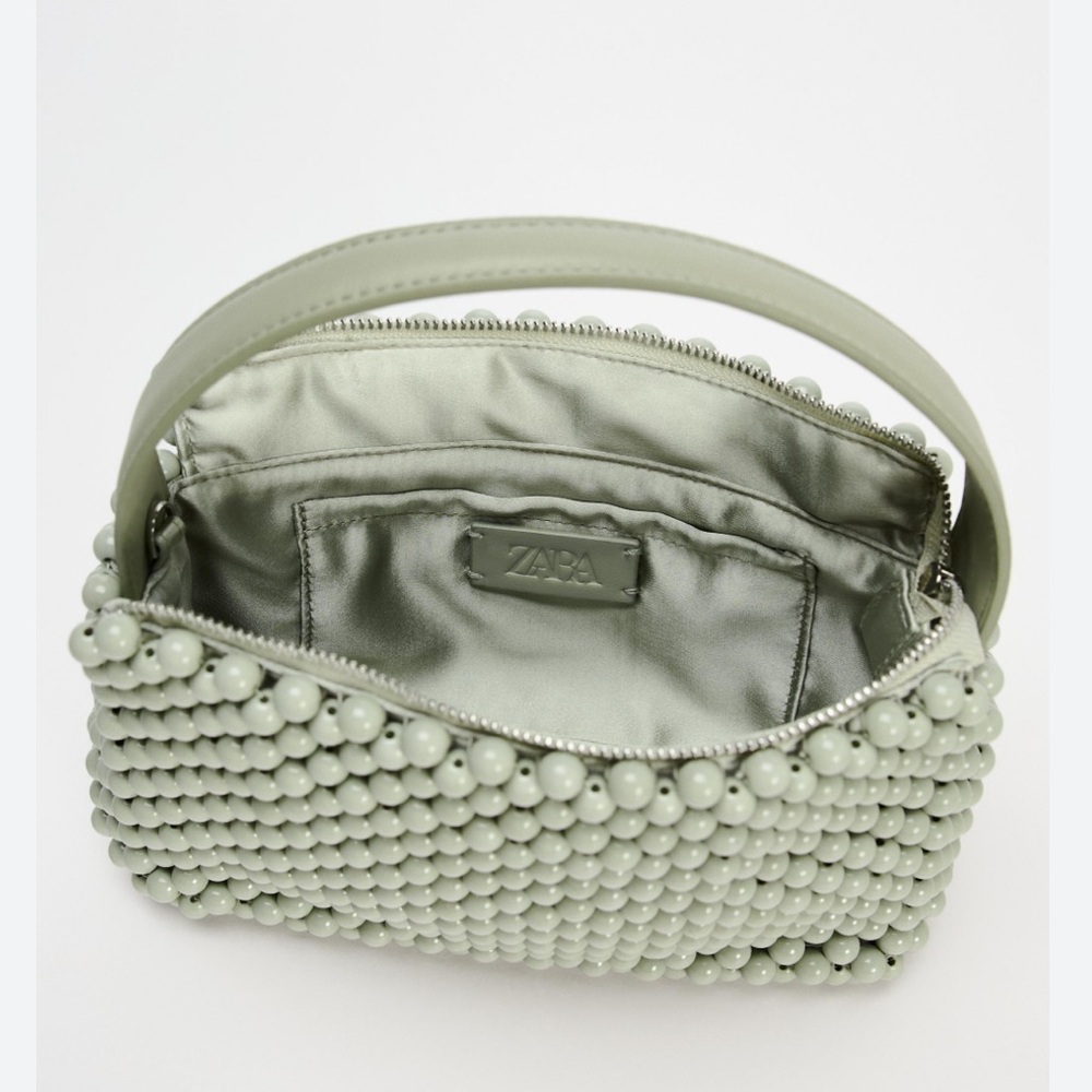 ZARA ZARA BEADED SHOULDER BAG - Picture 5 of 10